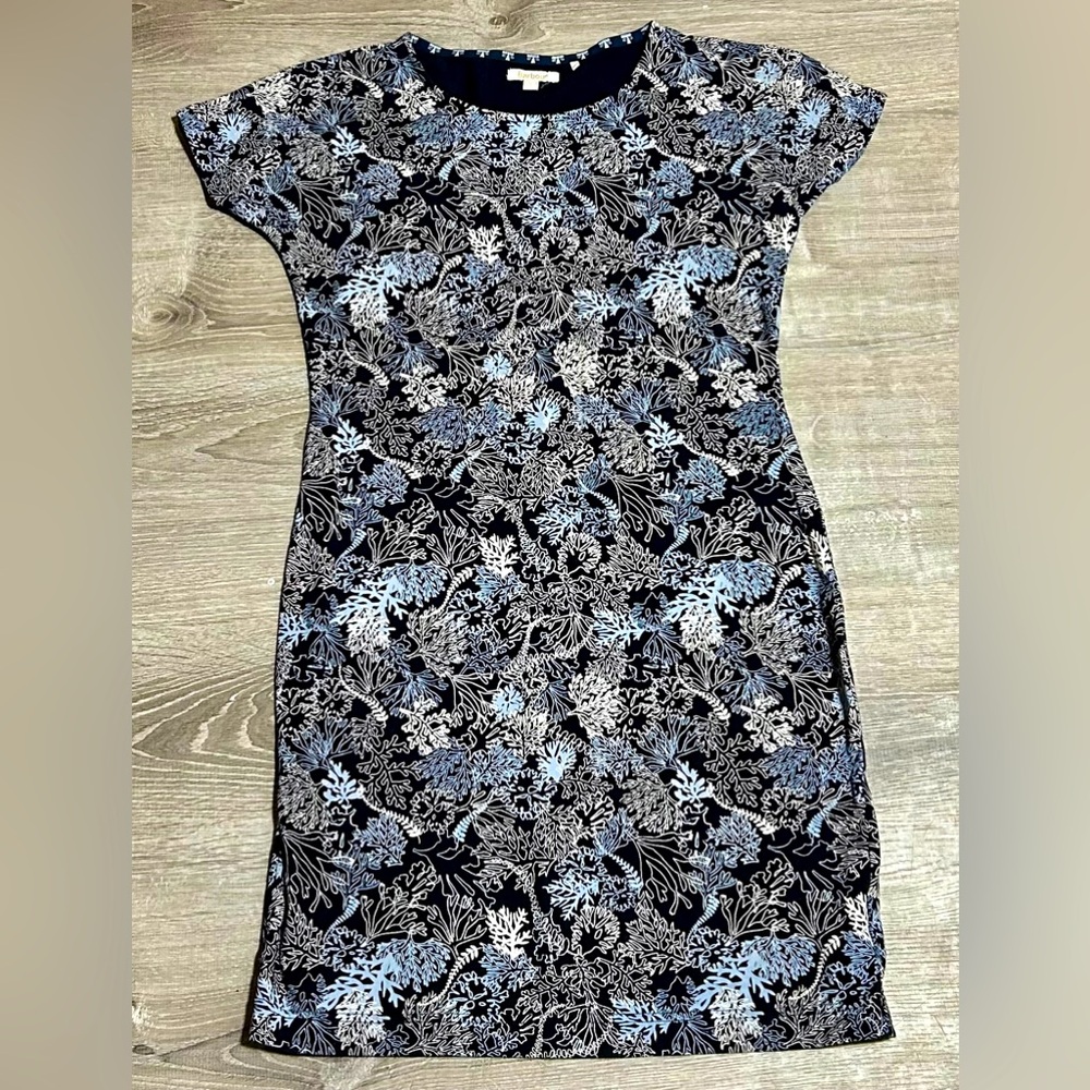 Barbour Blue Coral Dress Size 6